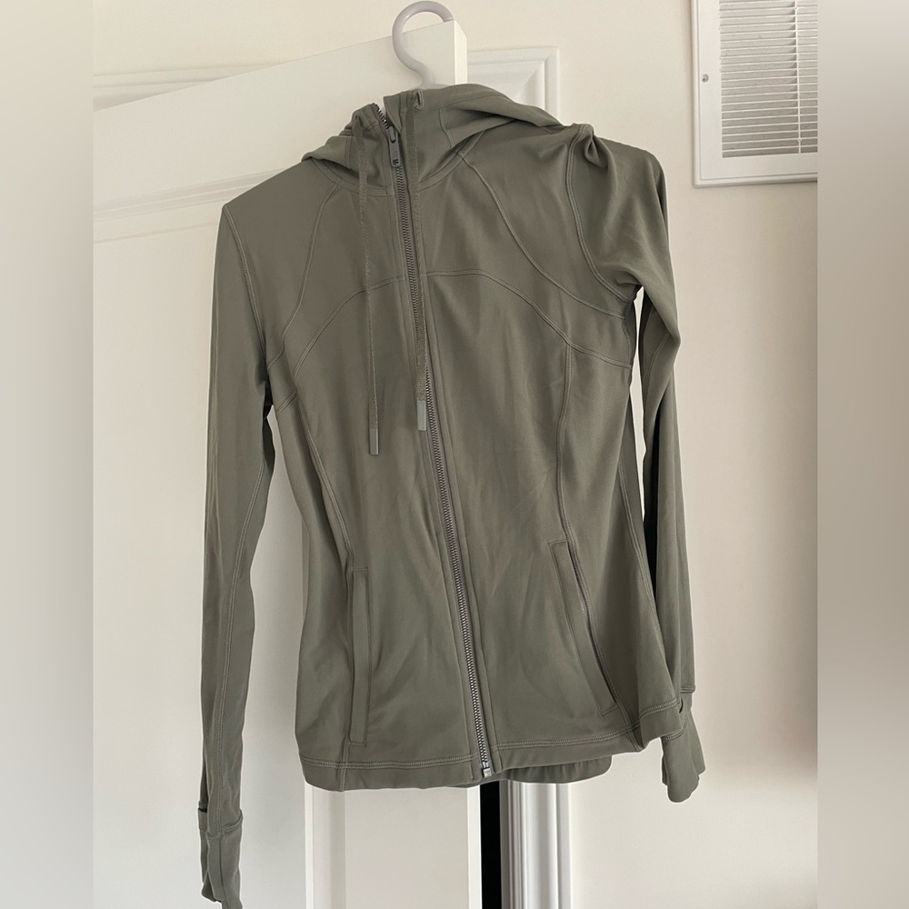 lululemon athletica Olive Green Jacket. Define Nulu